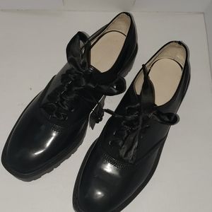 NWT Zara OXFORD chunky shoes